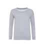 Sweat col décolleté femme vierge ou à personnaliser