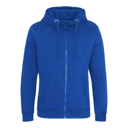 Sweat capuche zippé lourd Graduate vierge ou à personnaliser
