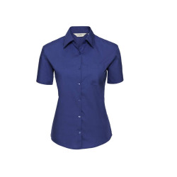 Ladies' Short Sleeve Classic Pure Cotton Poplin Shirt personnalisé