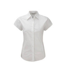 Ladies' Short Sleeve Fitted Stretch Shirt personnalisé