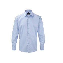 Men'S Long Sleeve Tailored Herringbone Shirt personnalisé