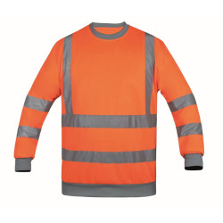 Sweatshirt Haute visibilité vierge ou à personnaliser