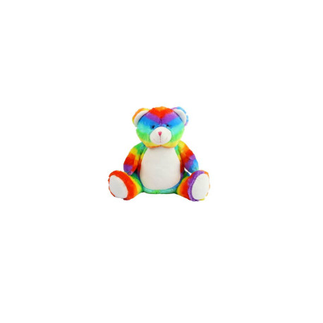 Balle Anti-stress Arc-en-ciel MIJOMA - 7,5 Cm, Polyester Doux, Noyau PU