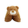 Coussin-peluche zipp  Ours Mumbles personnalisé