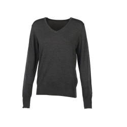 Pull col V femme vierge ou à personnaliser - Express et pas cher