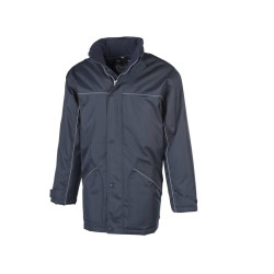 Parka avec passepoil réfléchissant vierge ou à personnaliser