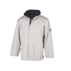 Parka matelassée doublée polaire vierge ou à personnaliser
