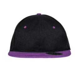 Casquette 6 pans visière plate personnalisé