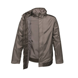 Parka 3 en 1 contrastée vierge ou à personnaliser