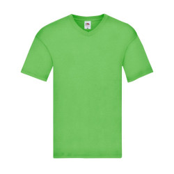 Tee-shirt col V vierge ou à personnaliser - Express et pas cher