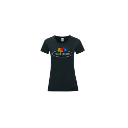 T-shirt femme logo Fruit of the Loom personnalisé
