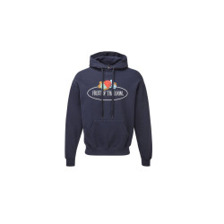 Sweat capuche unisexe logo Fruit of the Loom personnalisé