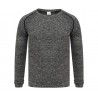 T-shirt manches longues sans couture homme vierge ou à personnali