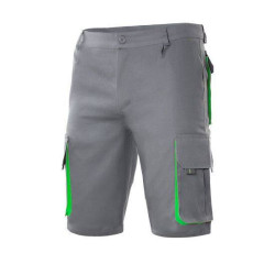 Bermuda Multipoches Bicolore vierge ou à personnaliser
