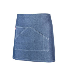 Tablier En Denim Court vierge ou à personnaliser