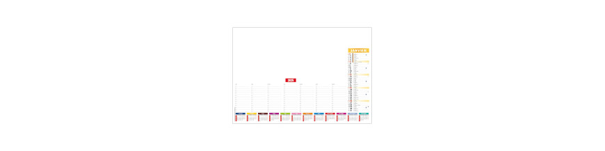 Sous-main variable 2025/2026 personnalisé