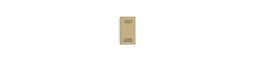 Agenda mini 2025/2026 personnalisé